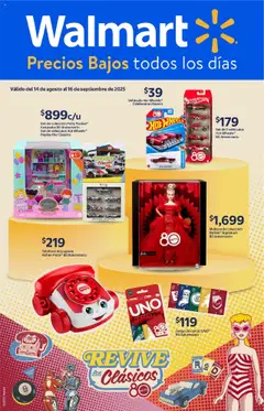 Vista previa las ofertas de la tienda Walmart - Catálogo Barbie desde el 14/08/2025 