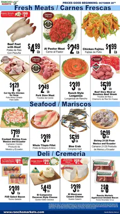 Ad Preview of Rancho Markets Weekly Ad from 10/28/2025 | Page: 4