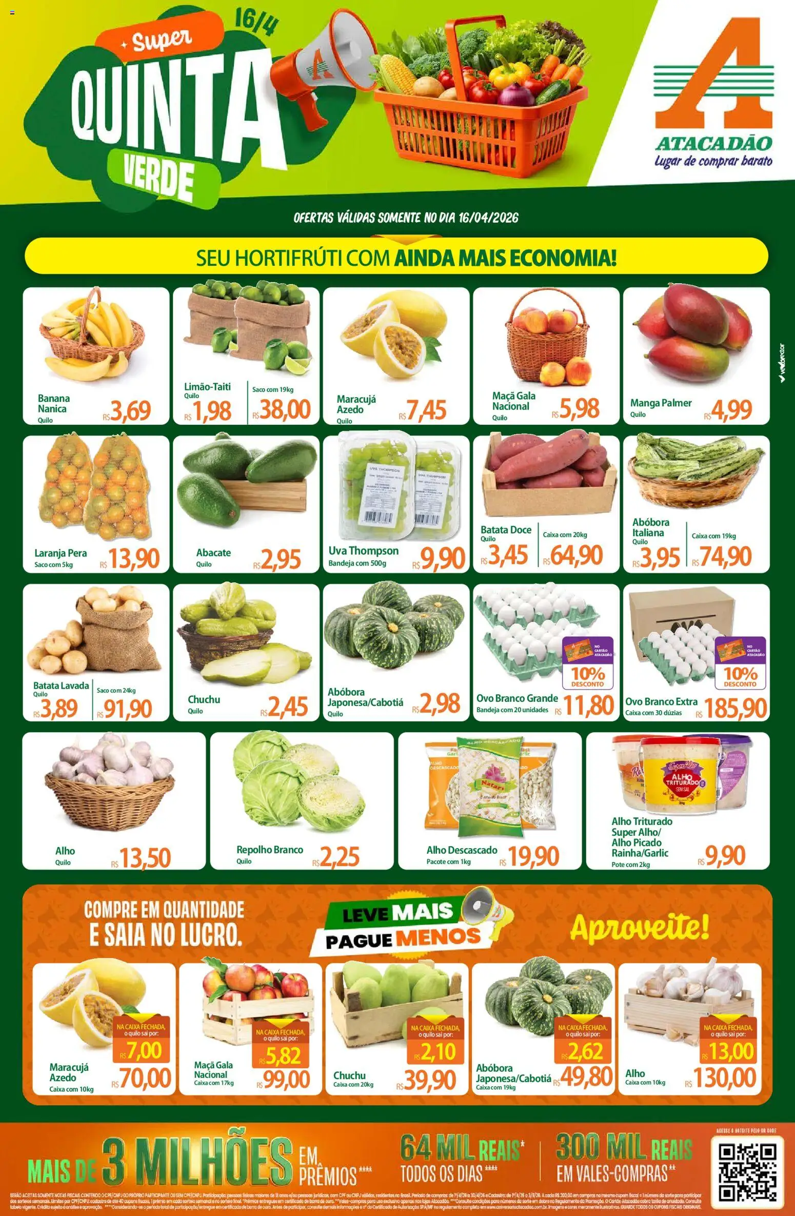 Pré-Visualização do folheto "Atacadão ofertas - SP" da loja Atacadão válido a partir de 16/04/2026