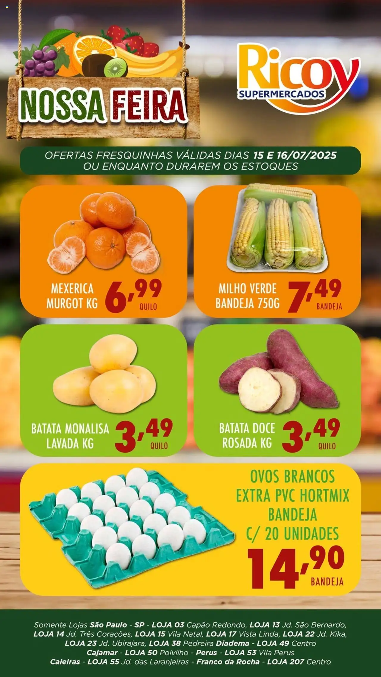 Ricoy folheto "Ofertas da semana" válido a partir de 15/07/2025 - número de página 1