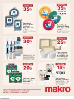  Vista previa del prospecto Catálogo del almacen Makro válida del 05/12/2025 al 11/12/2025 | Página: 31