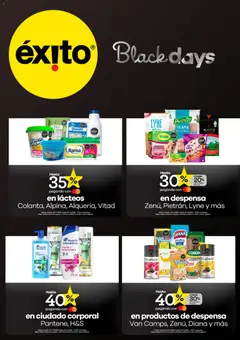  Vista previa del prospecto Black Friday del almacen Éxito válida del 14/11/2025 al 02/12/2025 | Página: 4