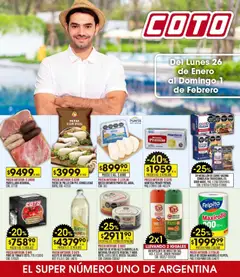 Vista previa del folleto de la tienda Coto válido desde el 26/01/2026 