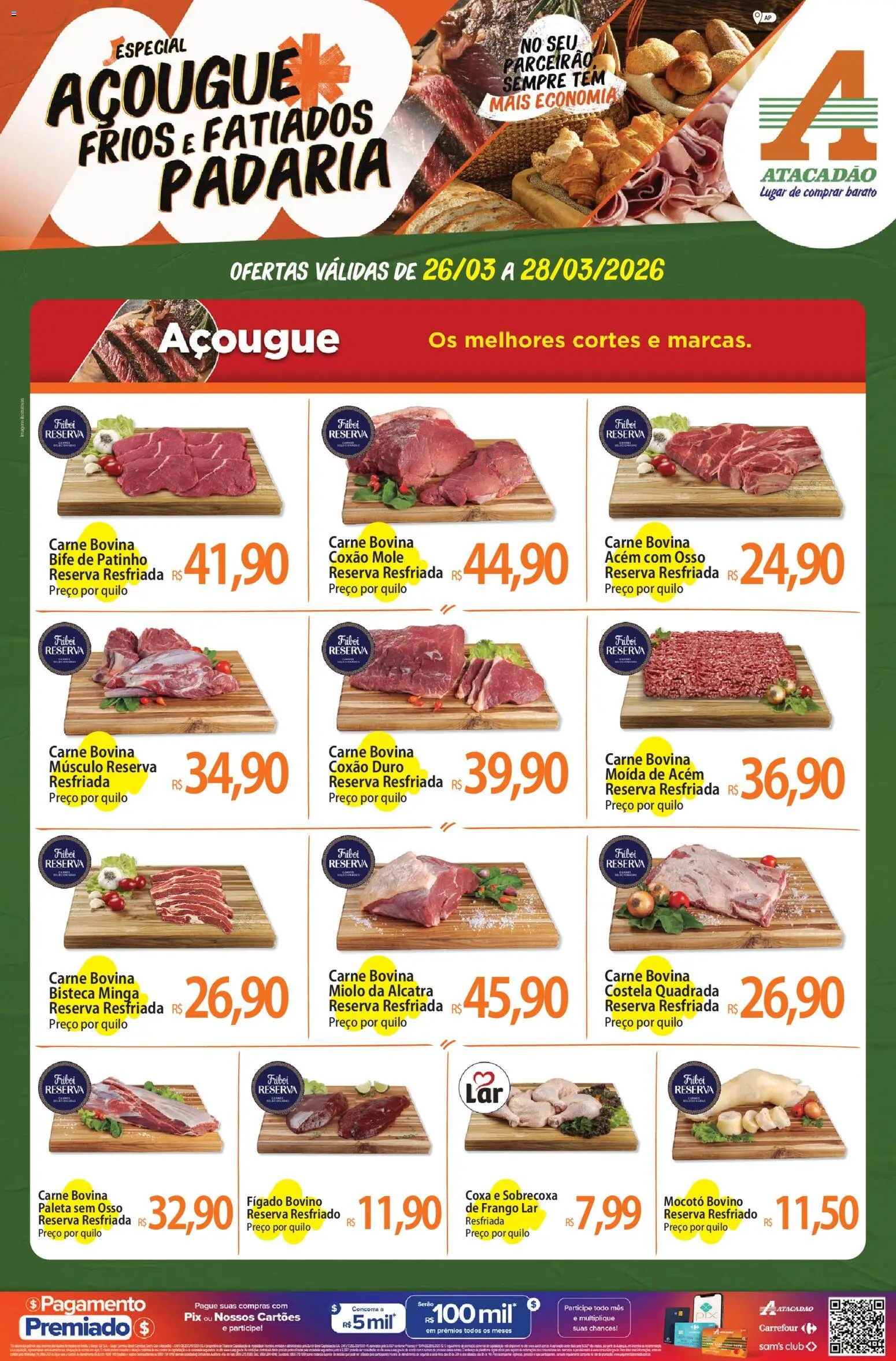 Pré-Visualização do folheto "Atacadão ofertas - AP" da loja Atacadão válido a partir de 26/03/2026