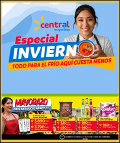 Folleto de la tienda Central Mayorista válido desde el 14.06.2025 