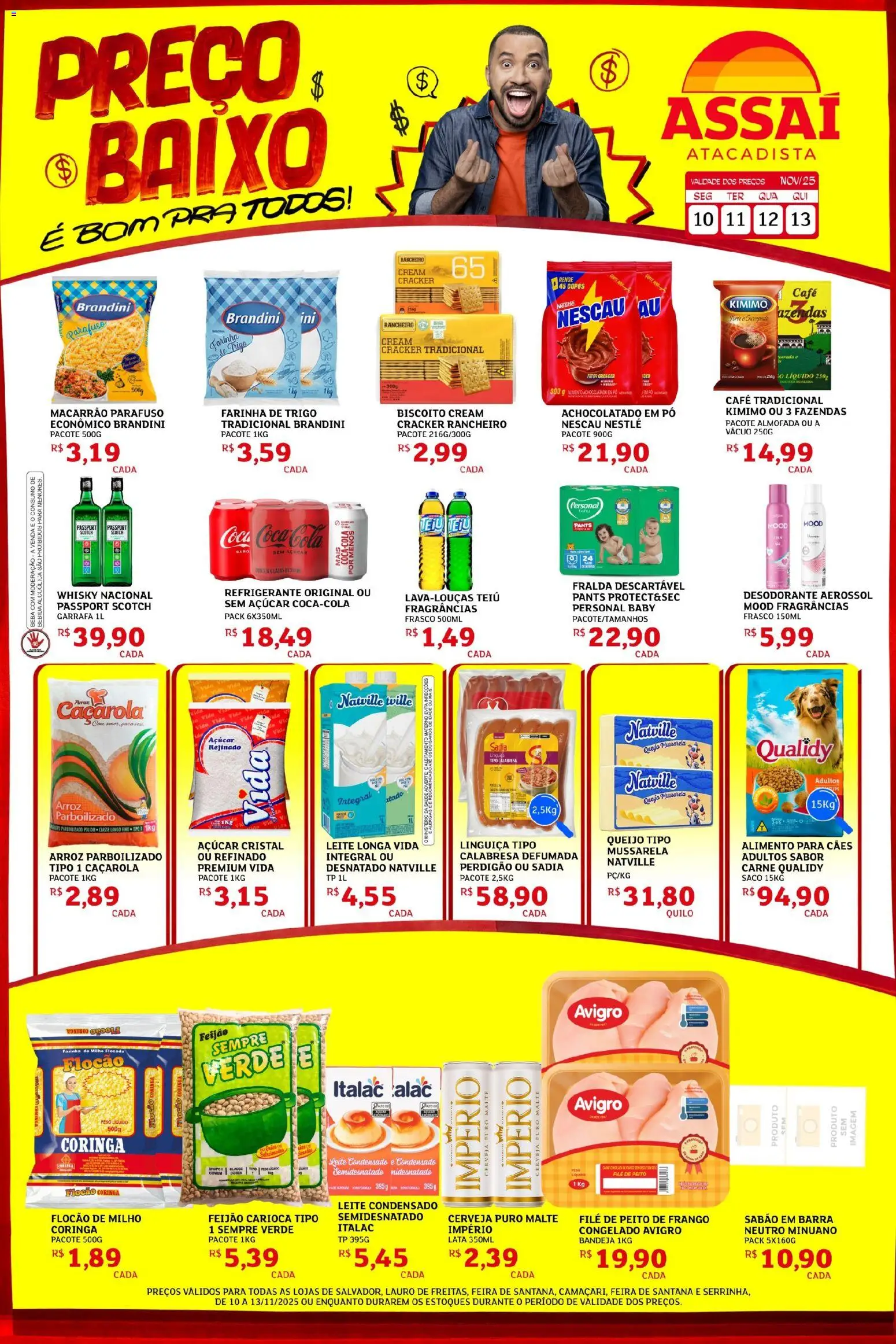 Pré-Visualização do folheto "Encarte - BA" da loja Assaí Atacadista válido a partir de 10/11/2025