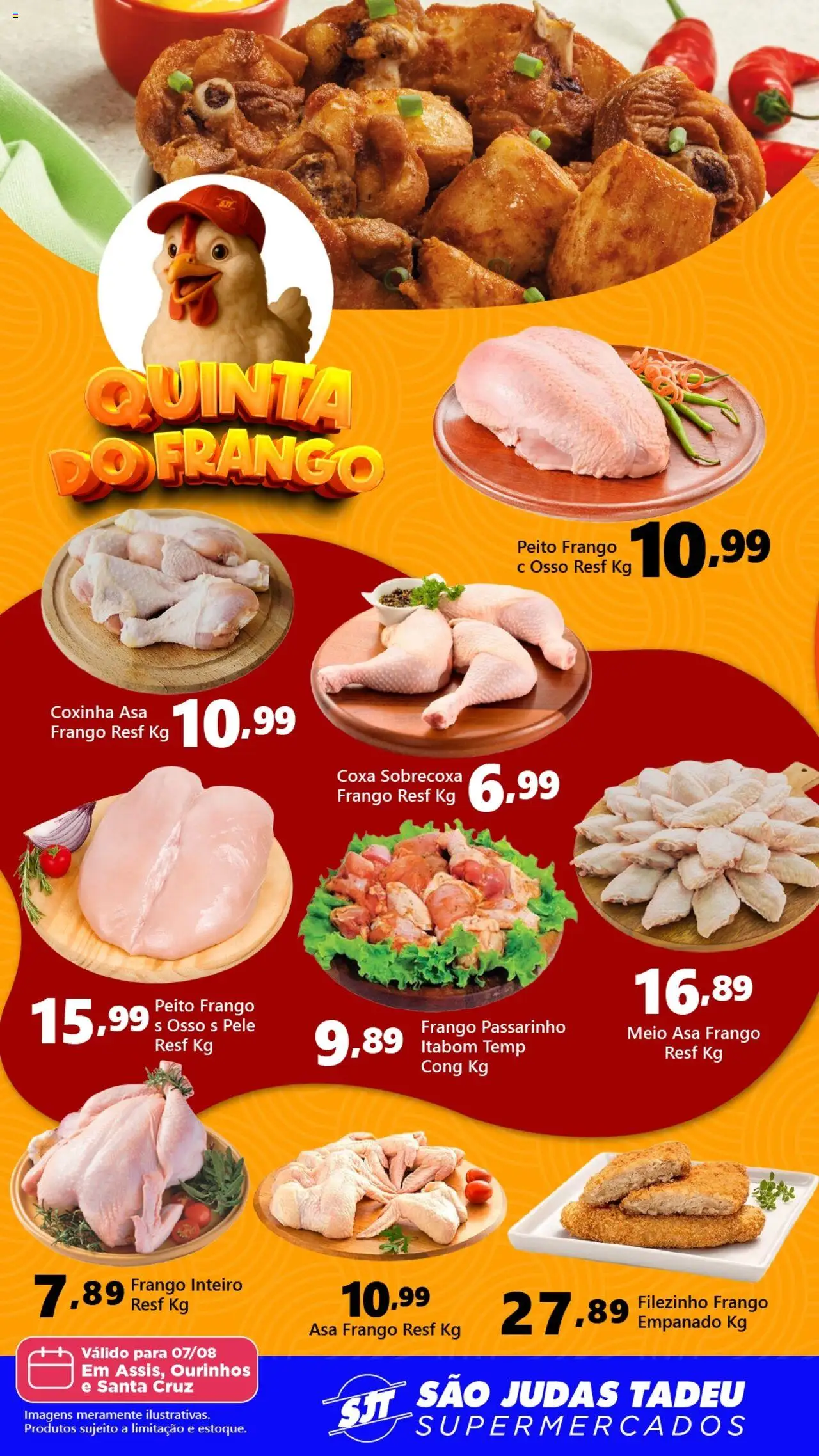São Judas Tadeu folheto "Ofertas da semana" válido a partir de 07/08/2025 - número de página 1