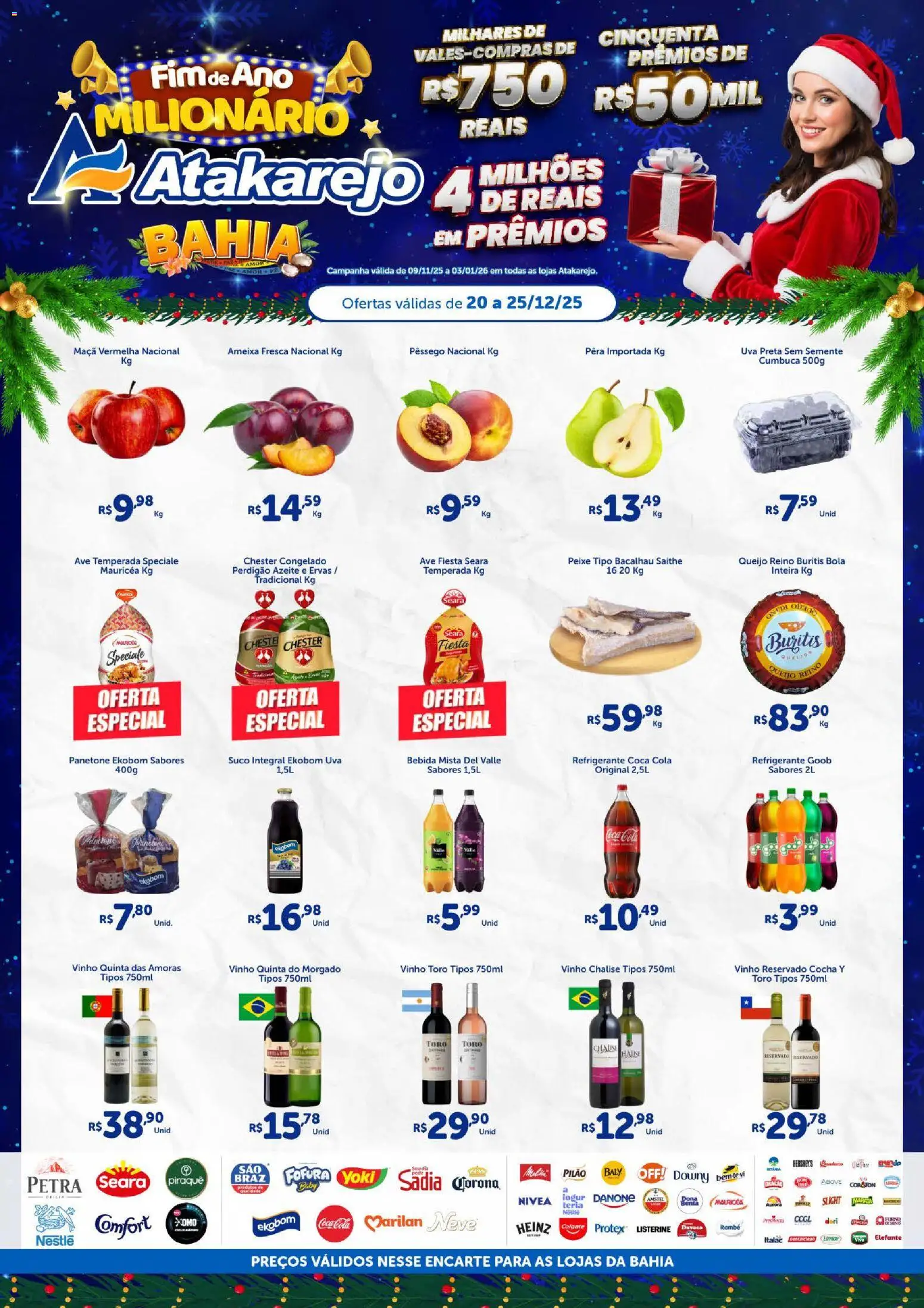 Pré-Visualização do folheto "Encarte" da loja Atakarejo válido a partir de 20/12/2025