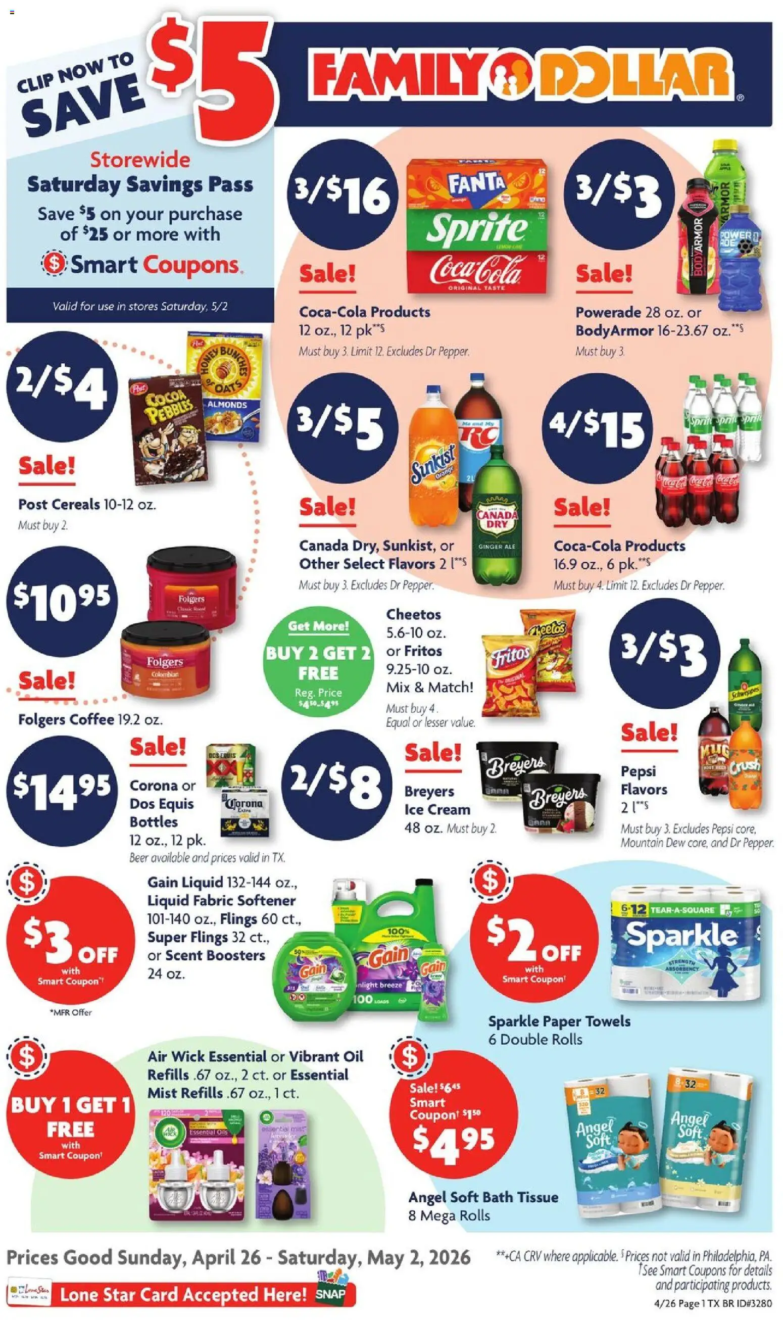 Ad Preview of Family Dollar Family Dollar Weekly Ad from 04/26/2026