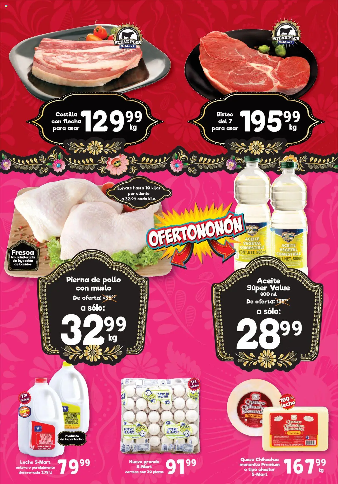Folleto - Monterrey S-Mart y sus promociones válidas desde el 22/08/2025 - Número de página 1