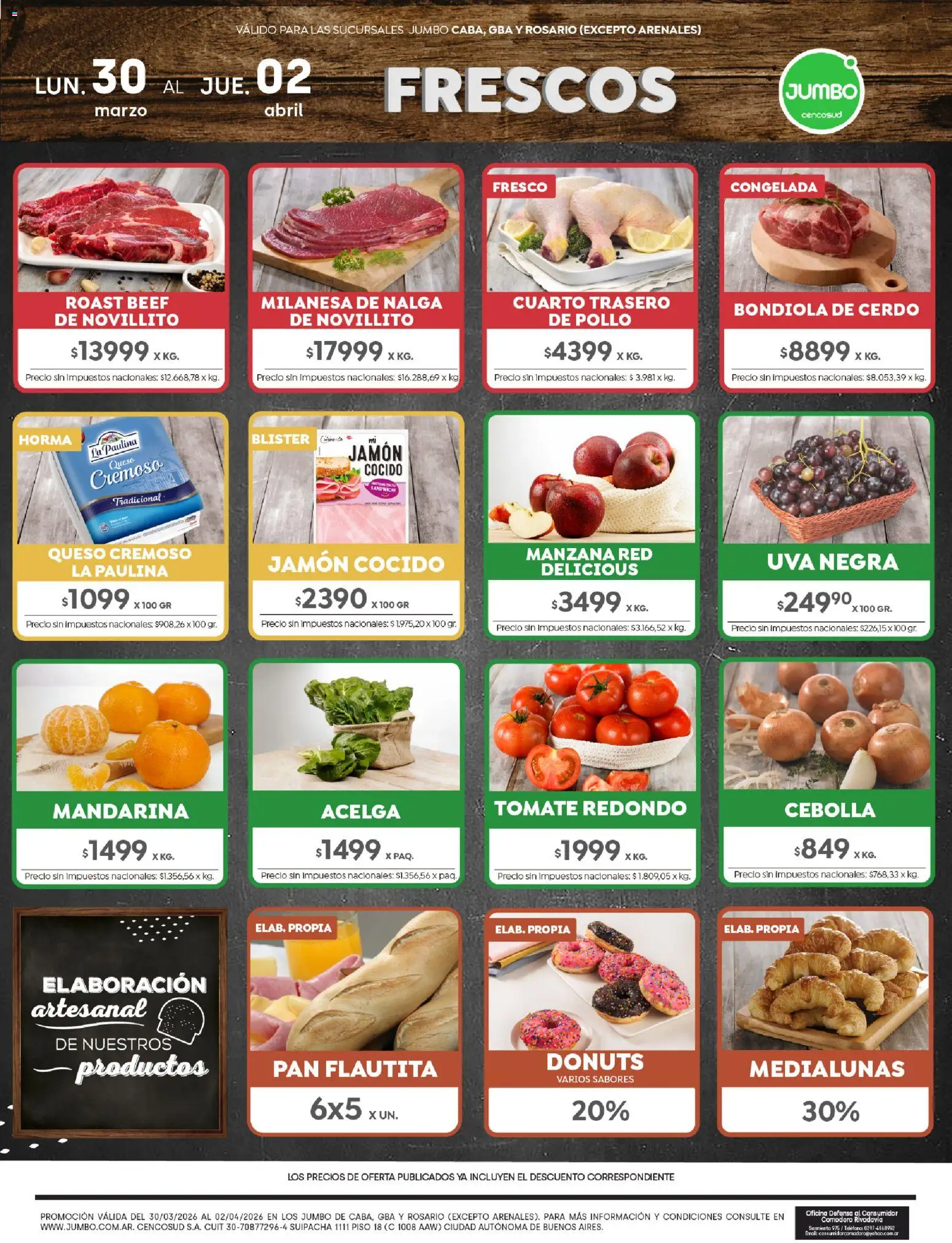 Vista previa del folleto de la tienda Jumbo válido desde el 30/03/2026 