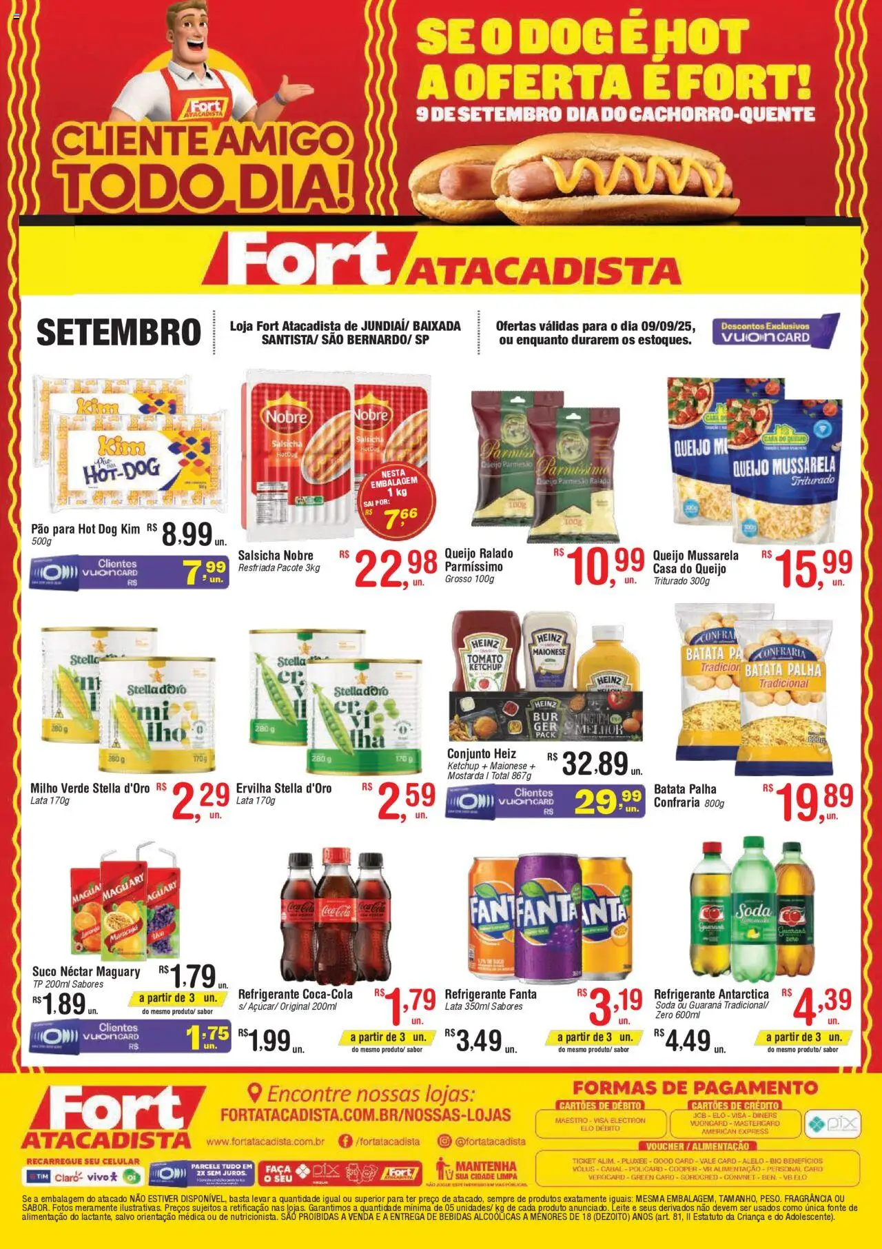 Fort Atacadista folheto "Ofertas do Dia" válido a partir de 09/09/2025 - número de página 1