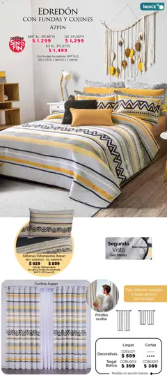 Vista previa las ofertas de la tienda Colchas Concord - Buen Fin desde el 01/11/2025 | Página: 102