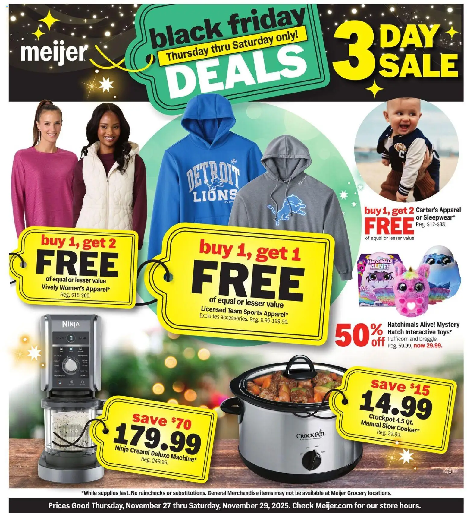 Ad Preview of Meijer Black Friday Deals from 11/27/2025