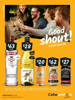 Preview of catalogue Catalogue NSW from shop Cellarbrations valid 20/10/2025