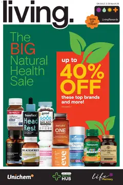 Preview of catalogue Life Pharmacy catalogue from shop Life Pharmacy valid 2 Mar 2026