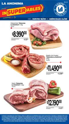 Vista previa del folleto de la tienda La Anonima válido desde el 18/09/2025 