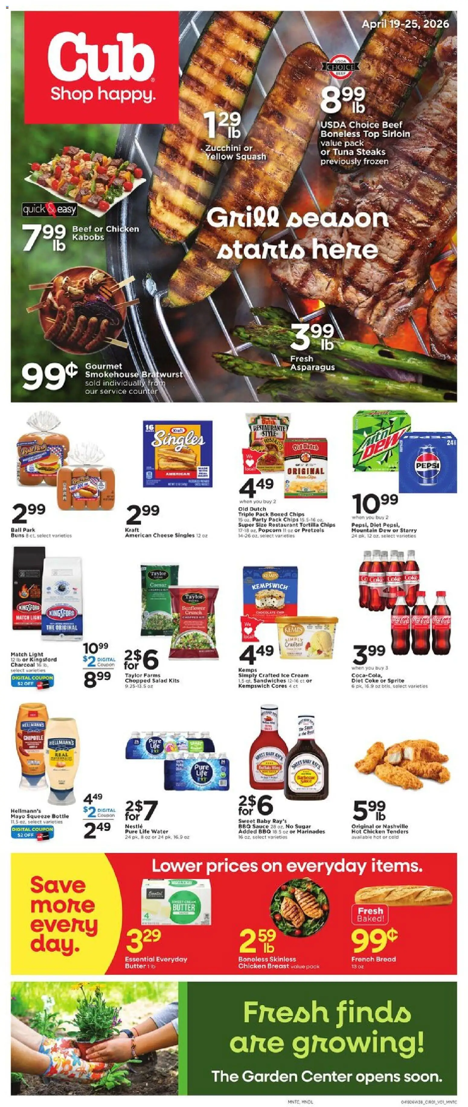 Ad Preview of Cub Foods Cub Foods Weekly Savings - MN from 04/19/2026