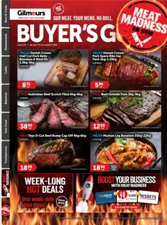 Preview of catalogue Buyer's Guide from shop Gilmours valid 28 Jul 2025
