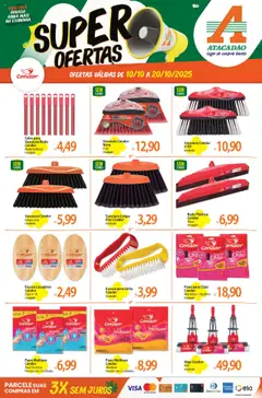 Pré-Visualização do folheto "Ofertas - DF" da loja Atacadão válido a partir de 10/10/2025
