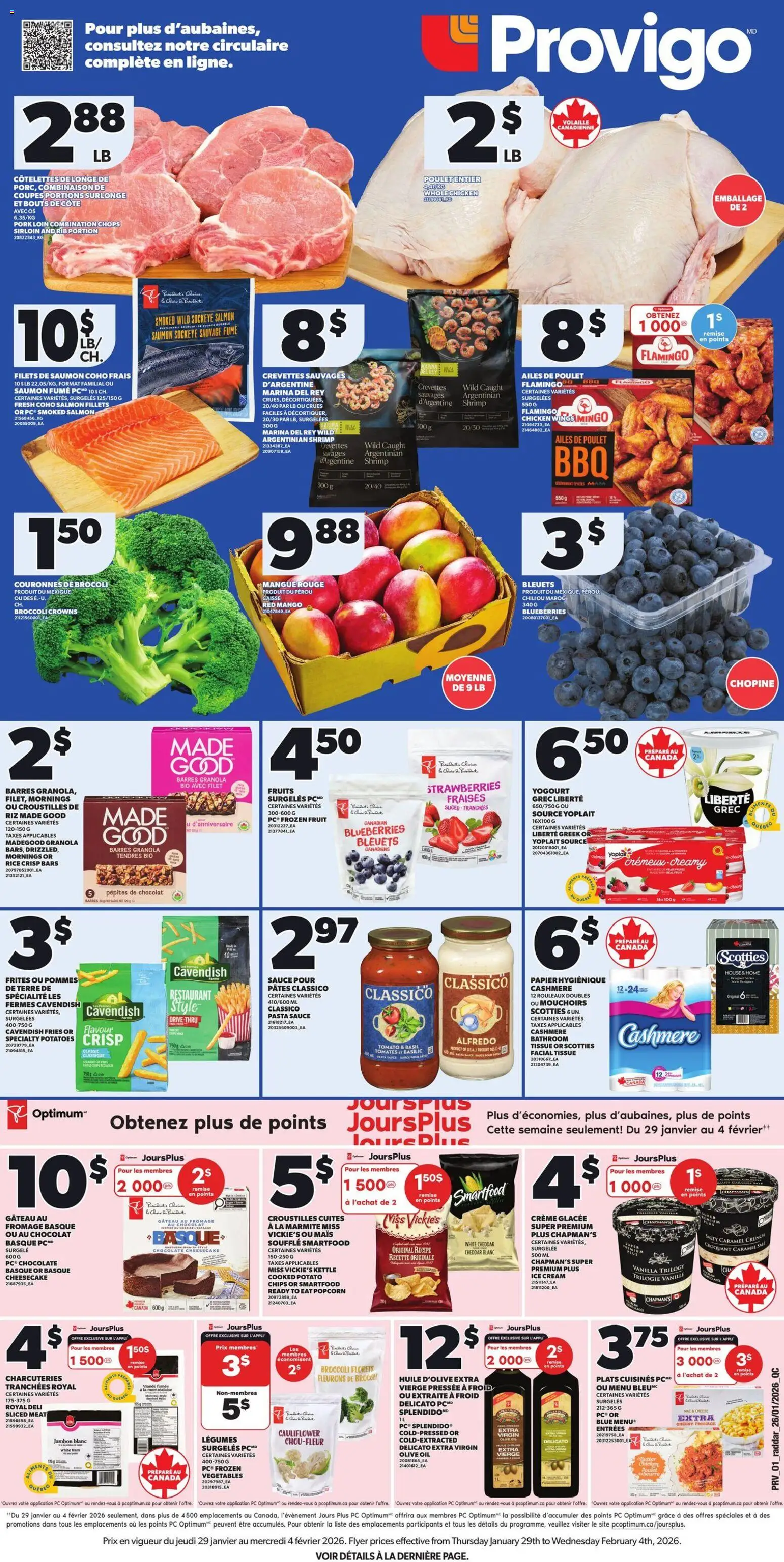Preview of leaflet Weekly flyer / circulaire from shop Provigo is valid from Jan 29, 2026