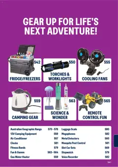 Preview of catalogue Engineering & Scientific Catalogue 2025/2026 from shop Jaycar valid 09/07/2025 | Page: 541