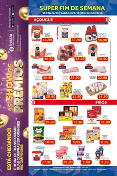Pré-Visualização do folheto "Ofertas Fim de Semana" da loja Shibata válido a partir de 21/10/2025