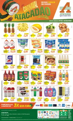 Pré-Visualização do folheto "Ofertas - PE" da loja Atacadão válido a partir de 01/02/2026