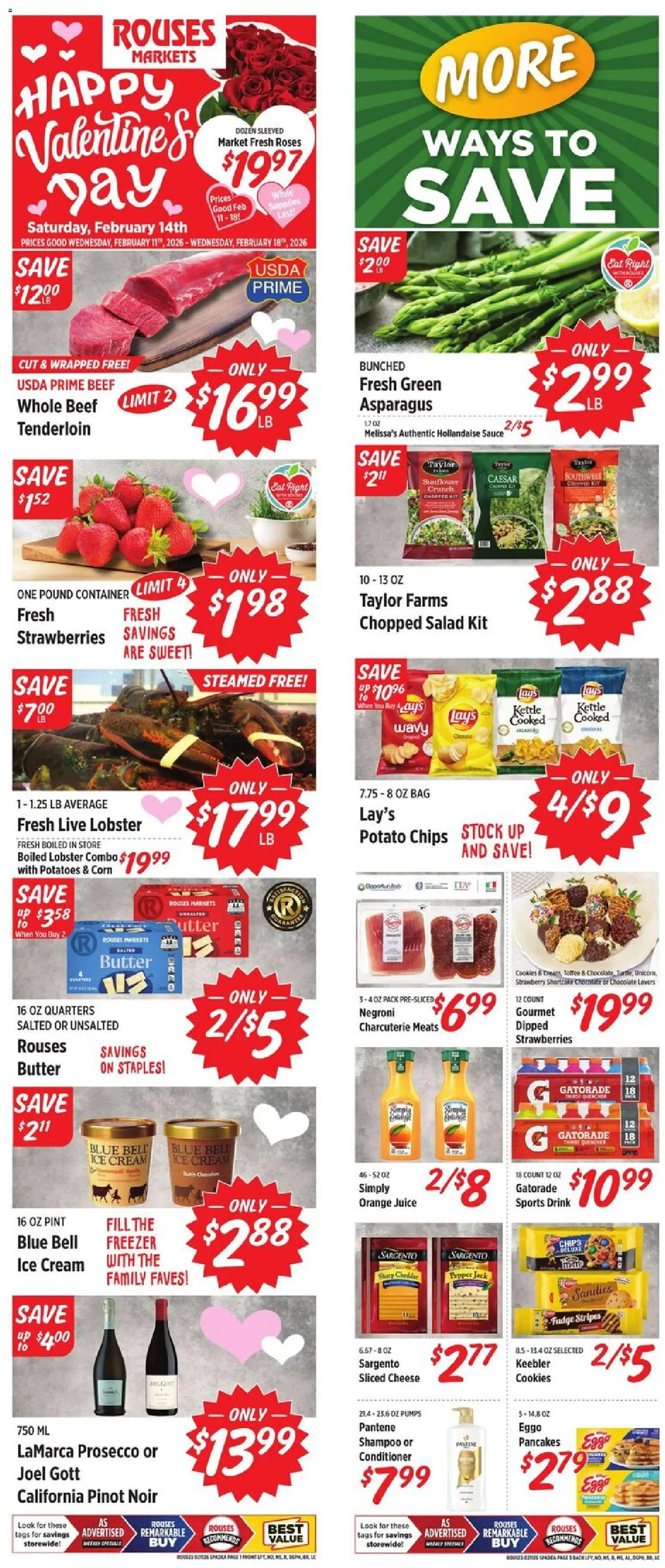 Ad Preview of Rouses Weekly Ad from 02/11/2026