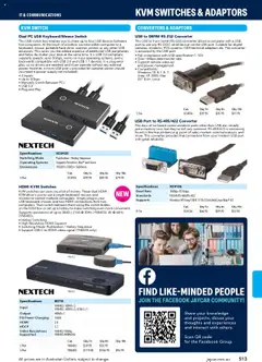 Preview of catalogue Engineering & Scientific Catalogue 2025/2026 from shop Jaycar valid 09/07/2025 | Page: 513