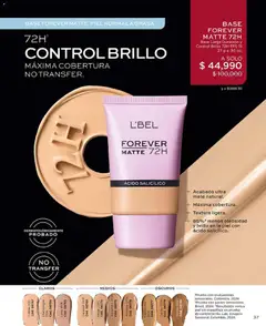  Vista previa del prospecto Catálogo L'Bel C18 del almacen L'Bel válida del 03/11/2025 al | Página: 37