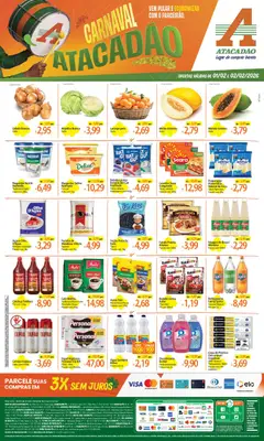 Pré-Visualização do folheto "Ofertas - PE" da loja Atacadão válido a partir de 01/02/2026