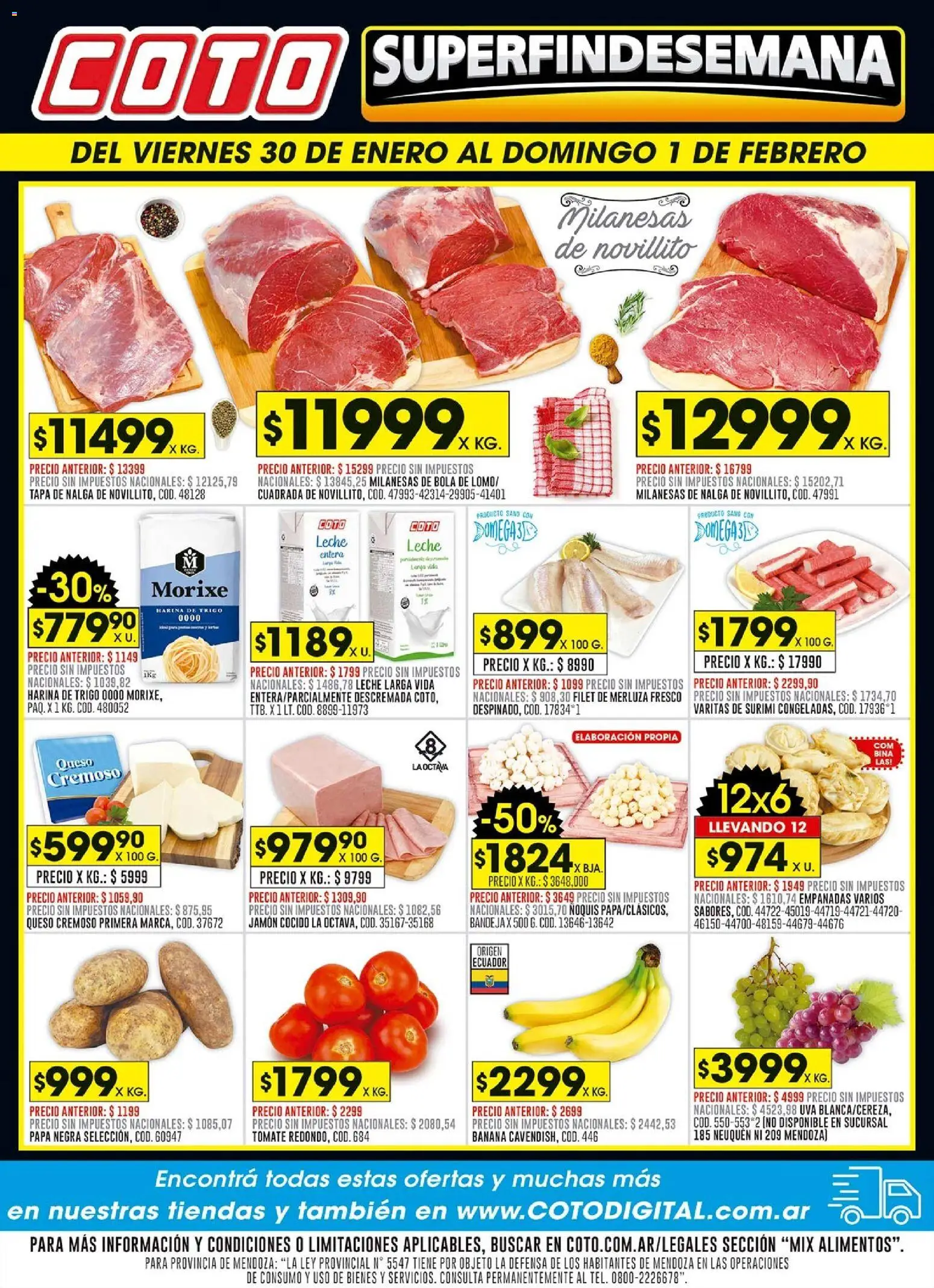 Vista previa del folleto de la tienda Coto válido desde el 30/01/2026 