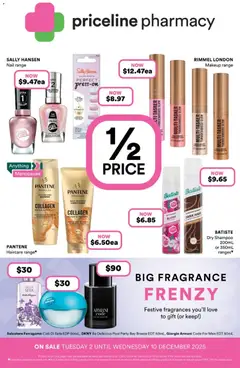 Preview of catalogue Catalogue from shop Priceline Pharmacy valid 02/12/2025