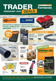 Preview of catalogue Catalogue from shop Farmlands valid 1 Feb 2026