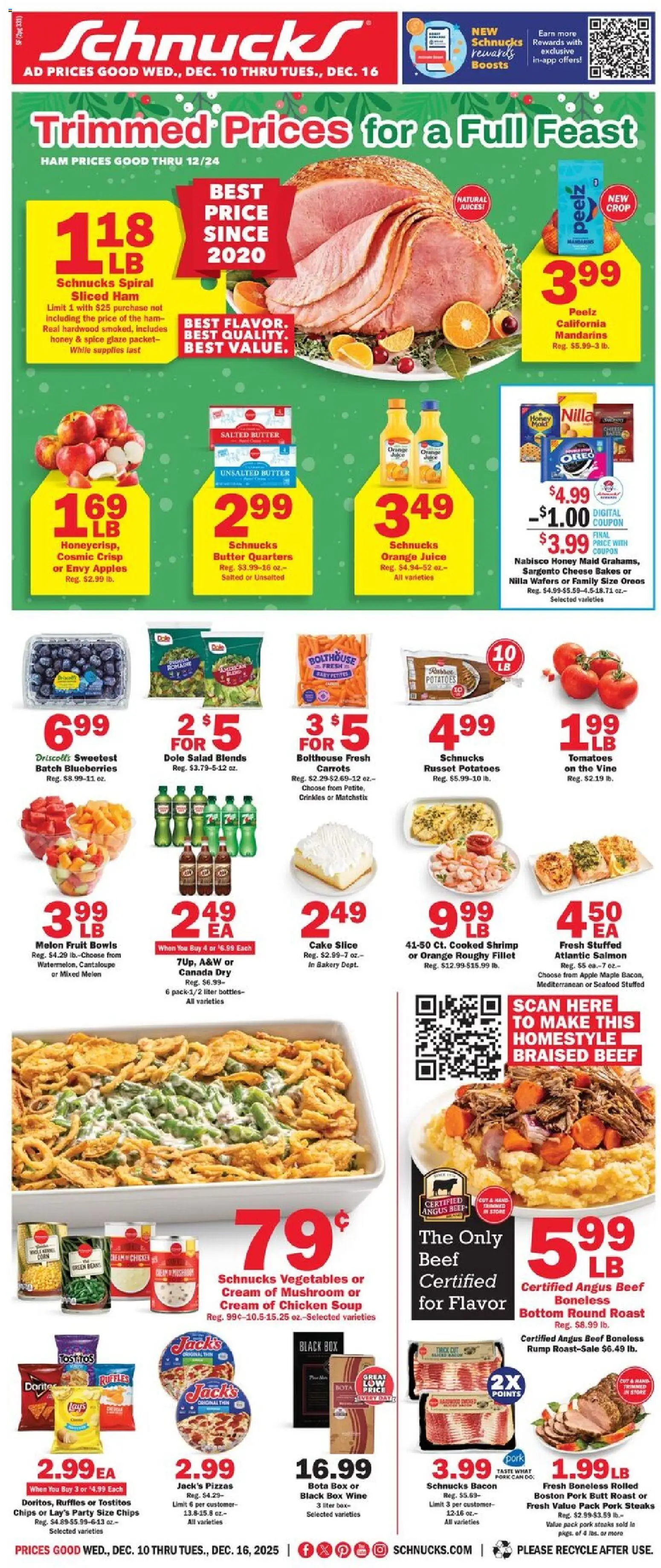 Ad Preview of Schnucks Ad from 12/10/2025