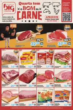 Pré-Visualização do folheto "Bom da carne" da loja Big Compra válido a partir de 03/09/2025