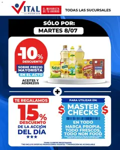 Vista previa del folleto de la tienda Vital válido desde el 08/07/2025 