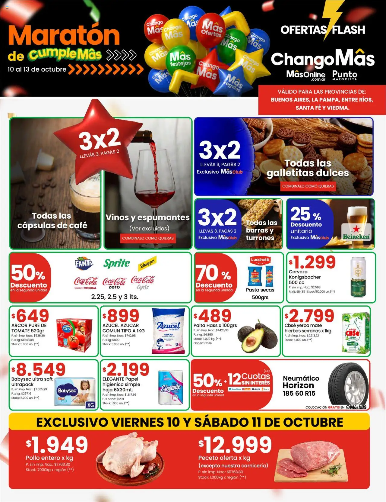 Changomas Ofertas -flash del 10/10/2025 >> Catálogo