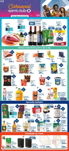 Pré-Visualização do folheto "Ofertas Semanal" da loja Sam's Club válido a partir de 05/02/2026