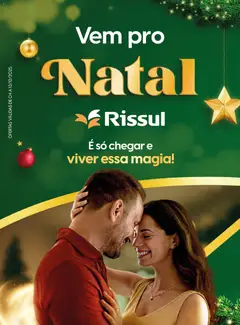 Pré-Visualização do folheto "Ofertas de Natal" da loja Rissul válido a partir de 04/12/2025