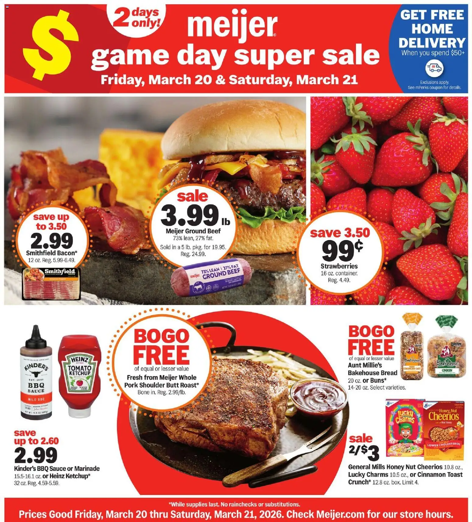 Ad Preview of Meijer Meijer Super Sale from 03/20/2026