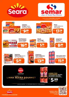 Pré-Visualização do folheto "Ofertas Seara" da loja Semar Supermercado válido a partir de 03/11/2025