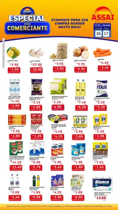 Pré-Visualização do folheto "Encarte - PI" da loja Assaí Atacadista válido a partir de 16/02/2026