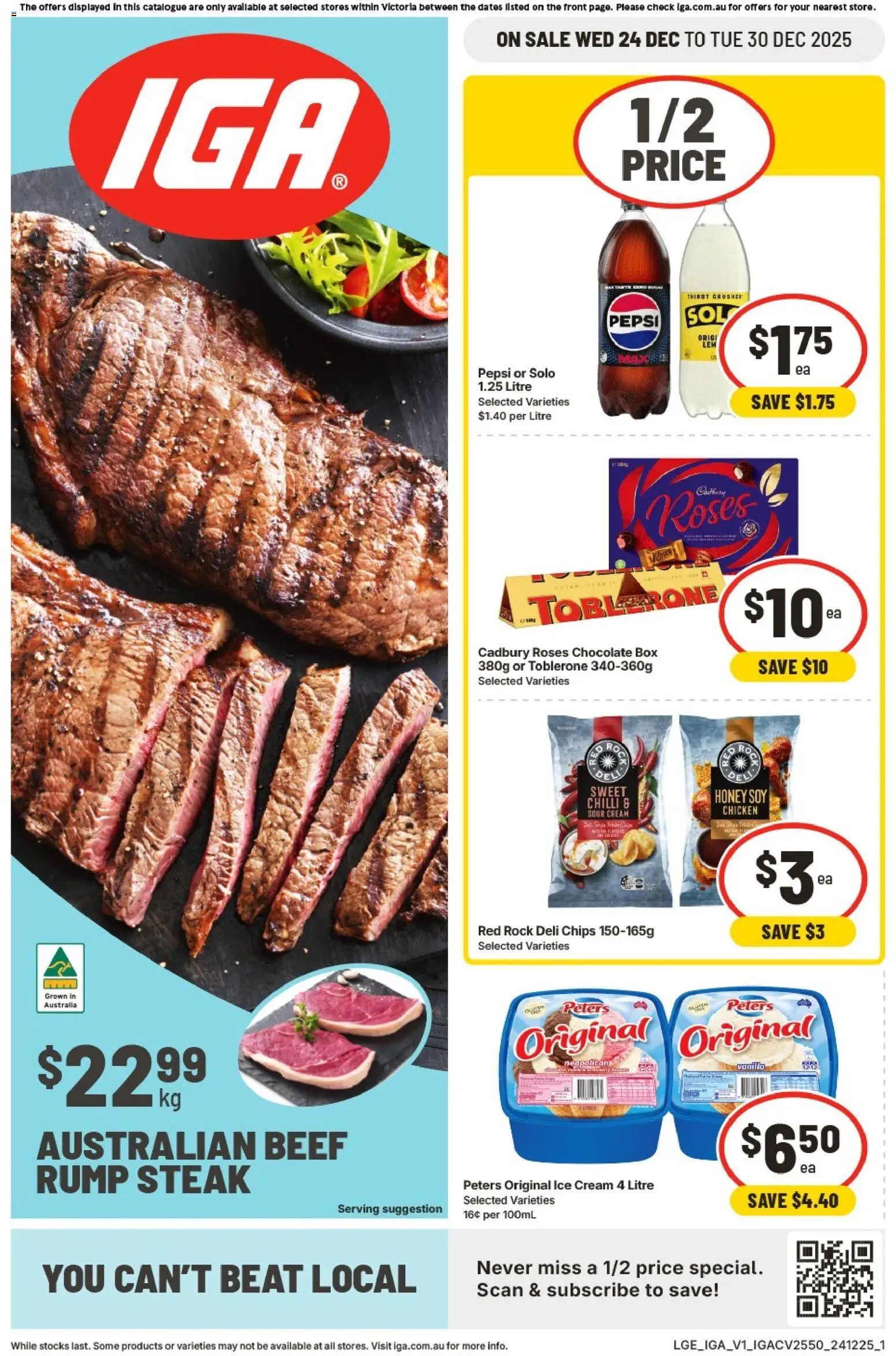 Preview of catalogue Catalogue from shop IGA valid 24/12/2025