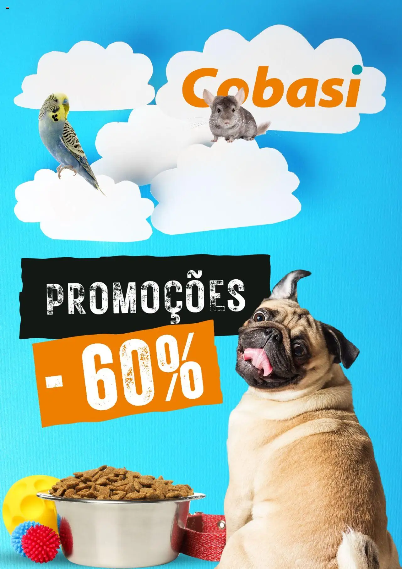 Cobasi folheto "Ofertas atuais" válido a partir de 08/07/2025 - número de página 1