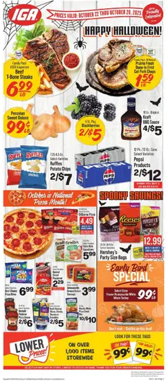 Ad Preview of IGA Weekly Ad from 10/22/2025