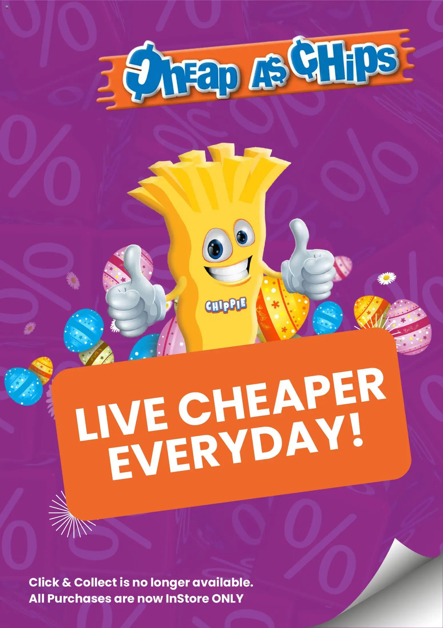 Preview of catalogue Cheap as Chips catalogue from shop Cheap as Chips valid 12/03/2026 - Chips