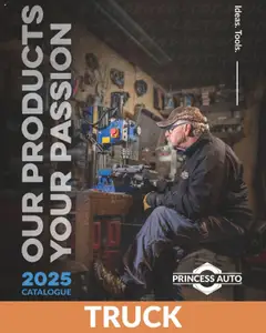 Preview of leaflet Catalogue - Truck from shop Princess Auto is valid from Apr 16, 2025