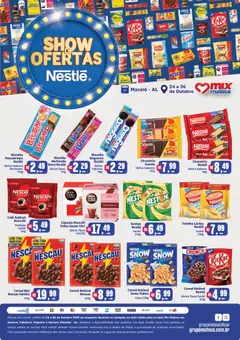 Pré-Visualização do folheto "Ofertas Festival Nestle" da loja Mateus válido a partir de 24/10/2025